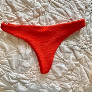 Zaful Red Swim Bottom
